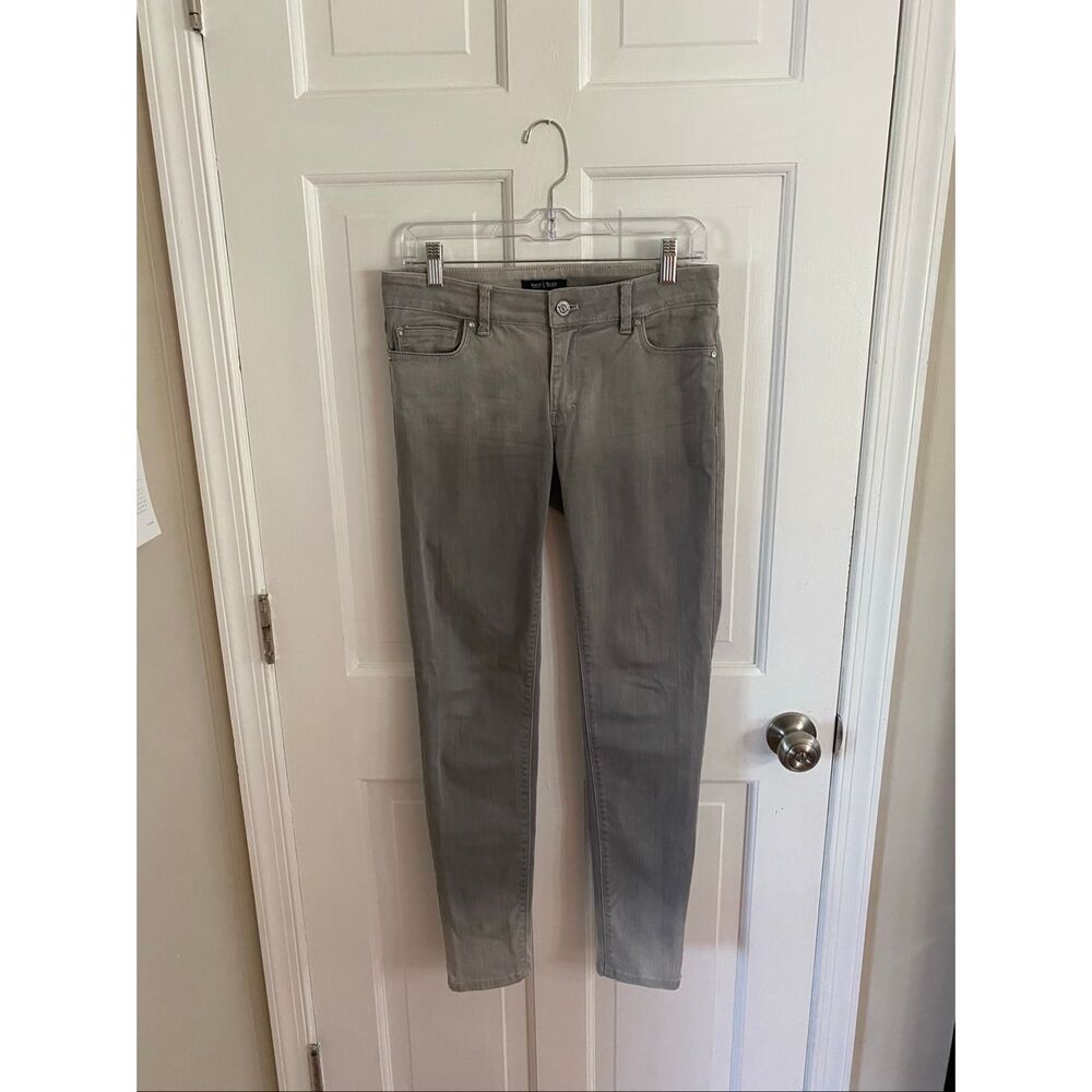 White House Black Market gray skinny jeans size 4